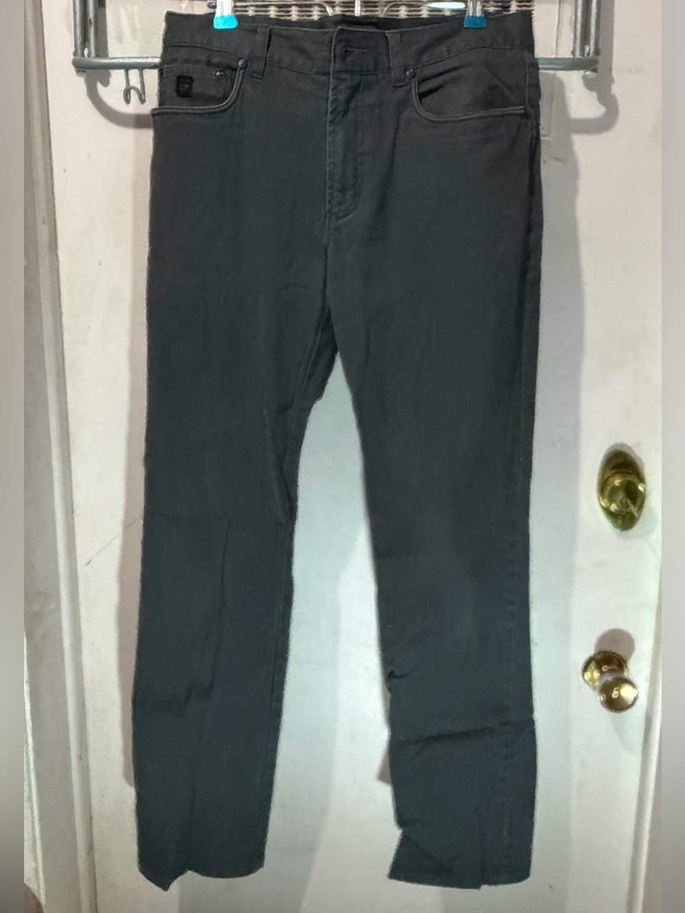 Point Zero Men's Slim Jeans in Dark Gray